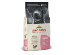 Almo Nature HOL Dogs 12Kg M Puppy – Kip En Rijst