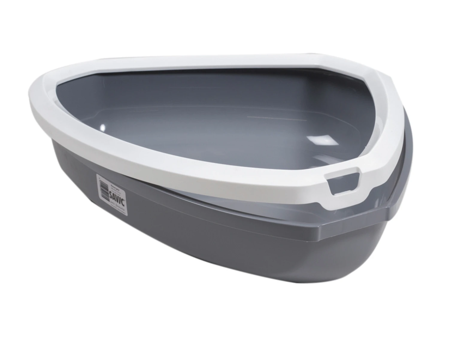 Savic Kattenbak Hoek Rincon Antraciet 58,5×45,5×12,5cm 7 Savic Kattenbak Hoek Rincon Antraciet 58,5×45,5×12,5cm - Afbeelding 5