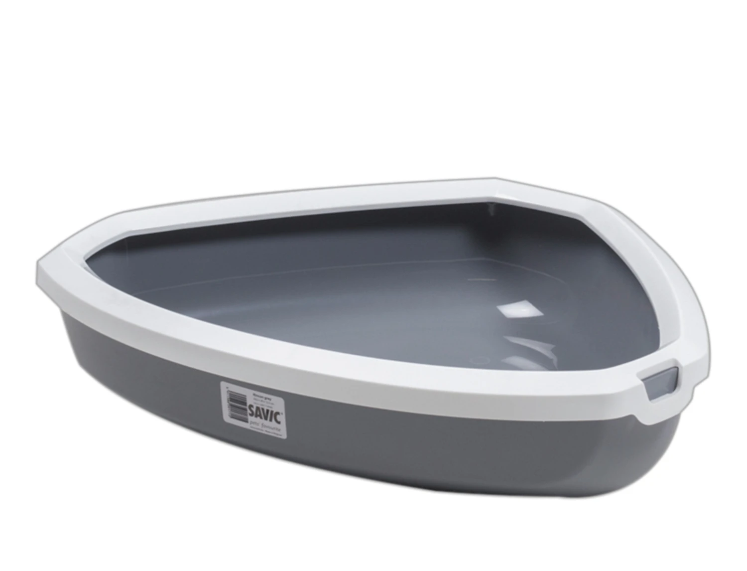 Savic Kattenbak Hoek Rincon Antraciet 58,5×45,5×12,5cm 5 Savic Kattenbak Hoek Rincon Antraciet 58,5×45,5×12,5cm - Afbeelding 3