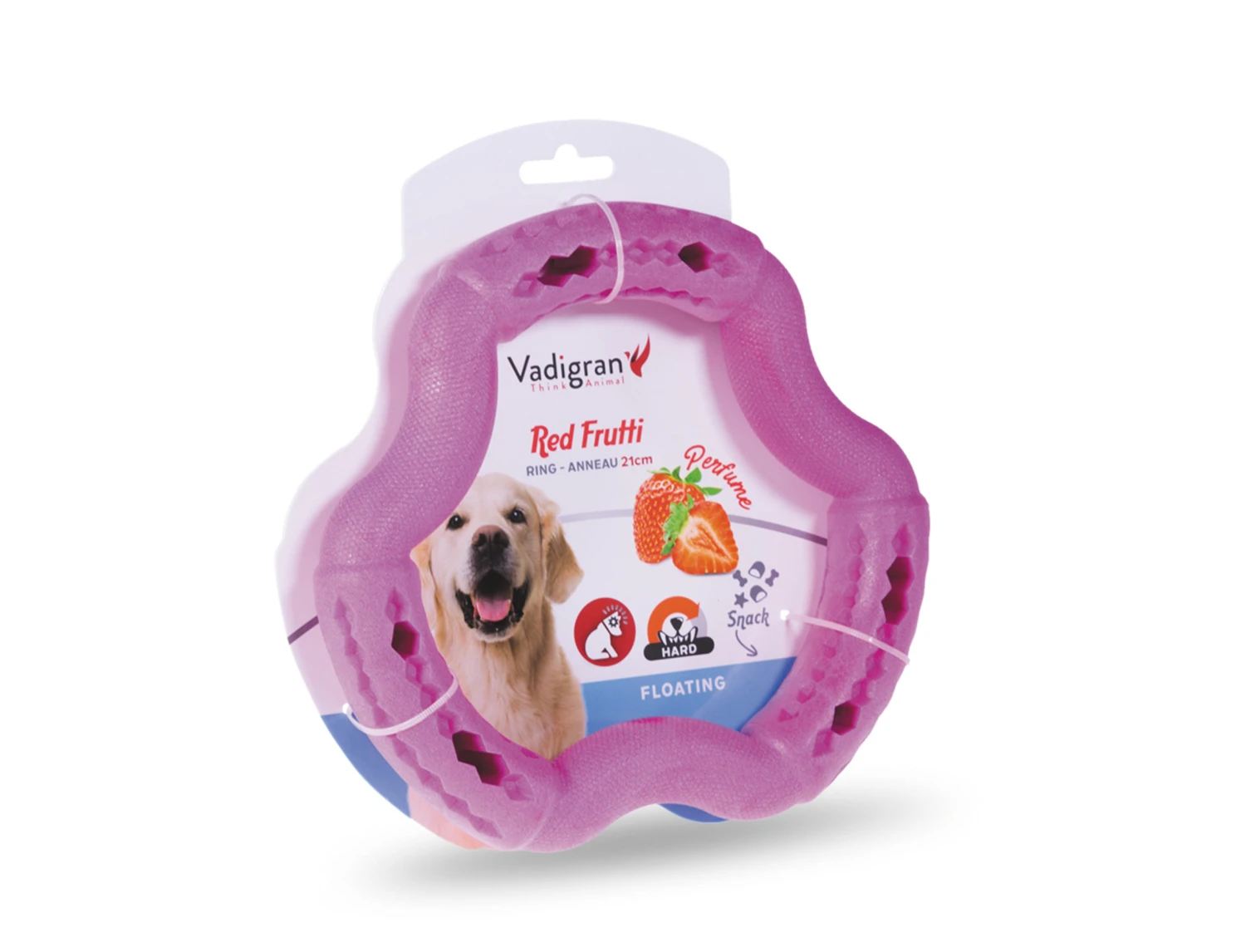 Speelgoed Hond TPR Ring Red Frutti 21cm 8 Speelgoed Hond TPR Ring Red Frutti 21cm - Afbeelding 6