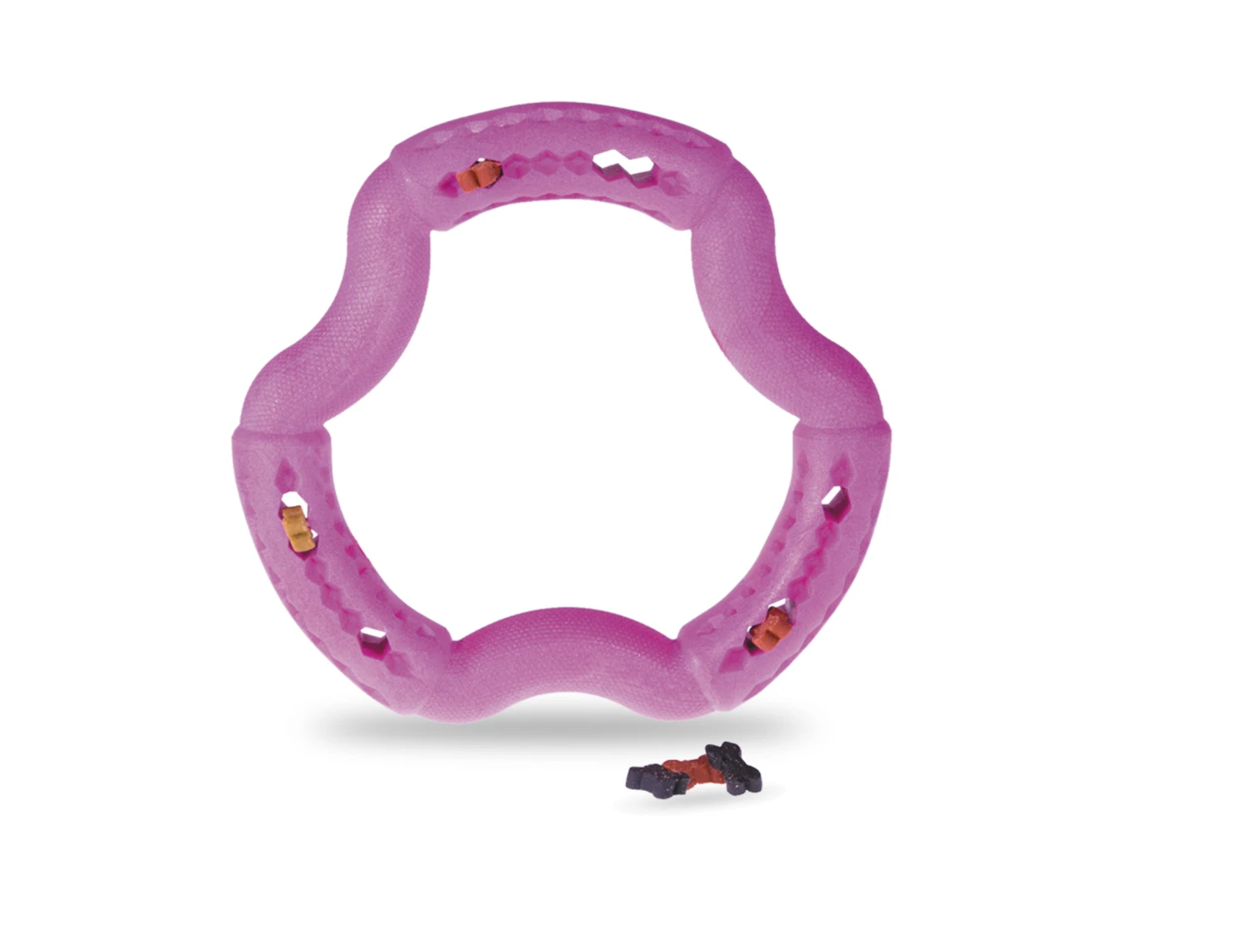 Speelgoed Hond TPR Ring Red Frutti 21cm 4 Speelgoed Hond TPR Ring Red Frutti 21cm - Afbeelding 2