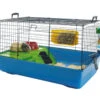 Savic Kooi Nero 2 Deluxe Marineblauw/blauw 80x50x45cm -Savic Winkel p8746 vad 5121 kooi nero 2 deluxe cavia blauwass.80x50x44cm 1