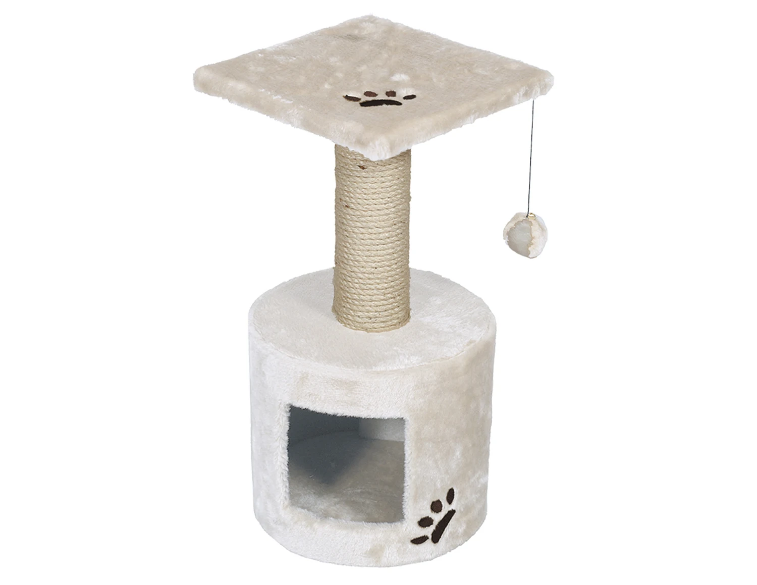 Kattenklim Bongo Gebroken Wit 30x30x59cm 3 Kattenklim Bongo Gebroken Wit 30x30x59cm