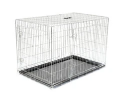 Draadkooi Opvouwbaar Classic Zilver 122x75x81cm