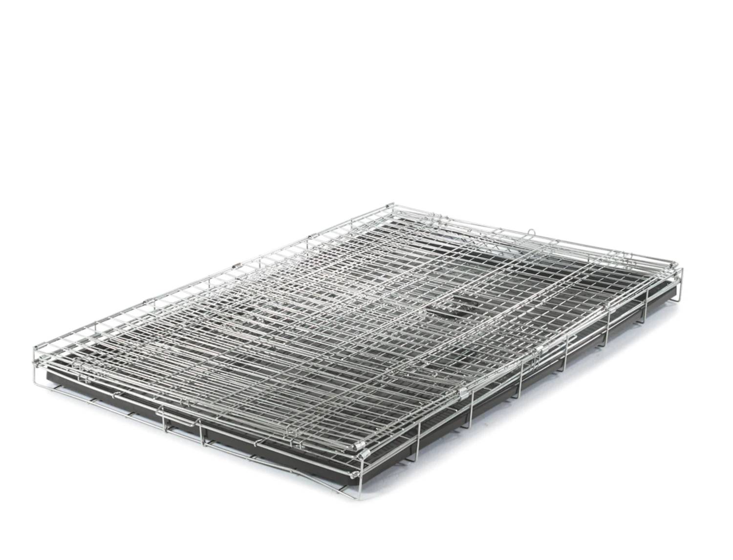 Draadkooi Opvouwbaar Classic Zilver 122x75x81cm 8 Draadkooi Opvouwbaar Classic Zilver 122x75x81cm - Afbeelding 6