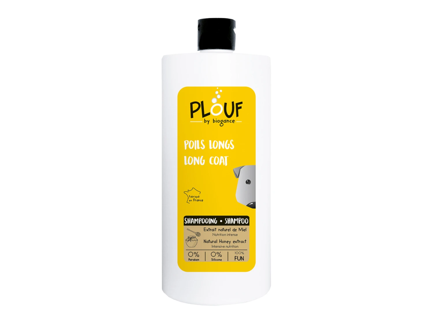 PLOUF Hond Lang Haar Shampoo 400 Ml 3 PLOUF Hond Lang Haar Shampoo 400 Ml