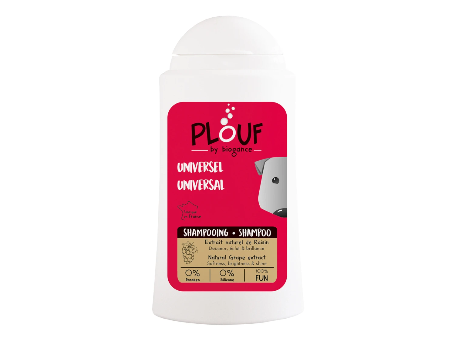 PLOUF Hond Universele Shampoo 200 Ml 3 PLOUF Hond Universele Shampoo 200 Ml