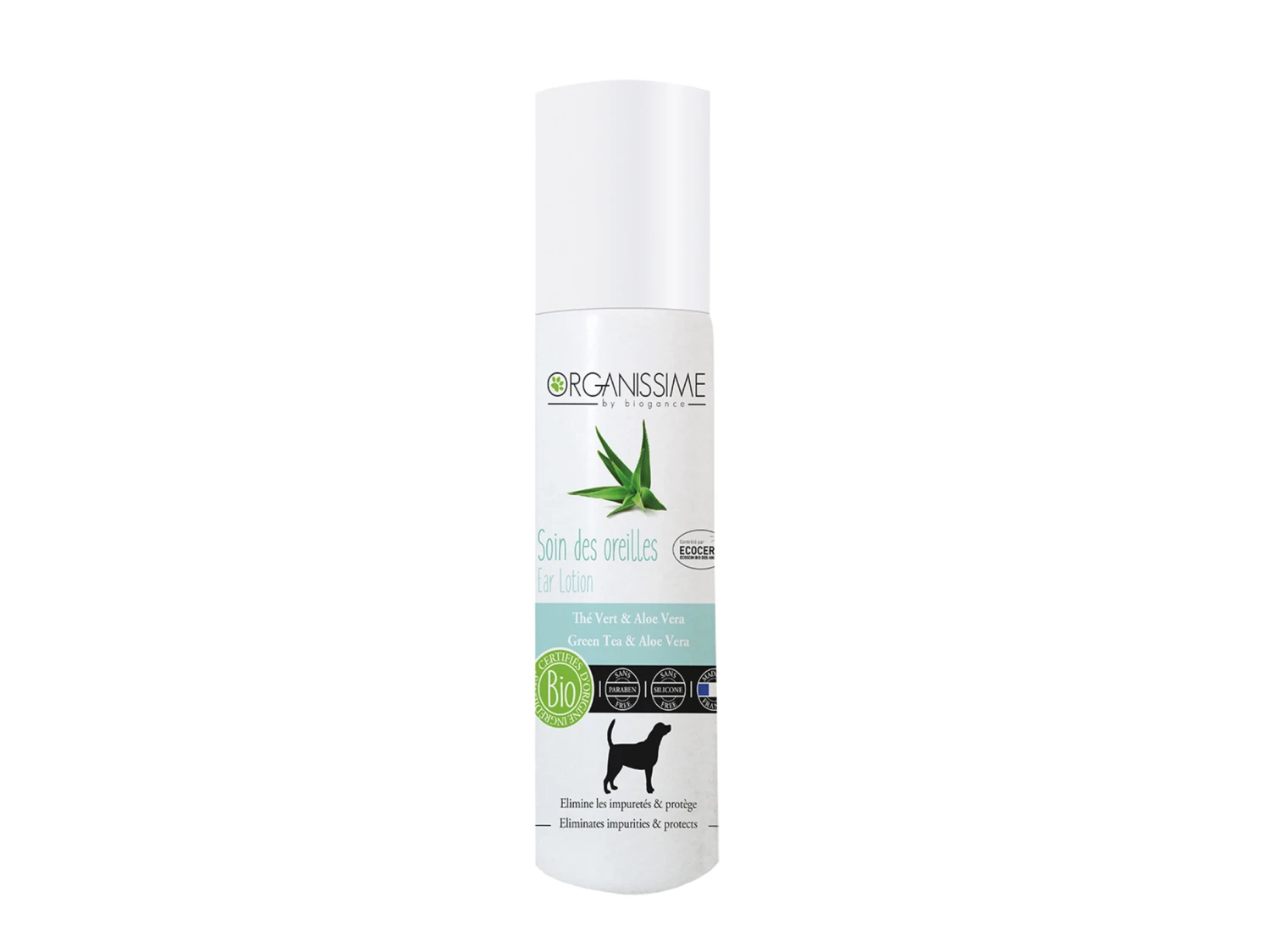 ORGANISSIME Hond Oorlotion 100ml 3 ORGANISSIME Hond Oorlotion 100ml