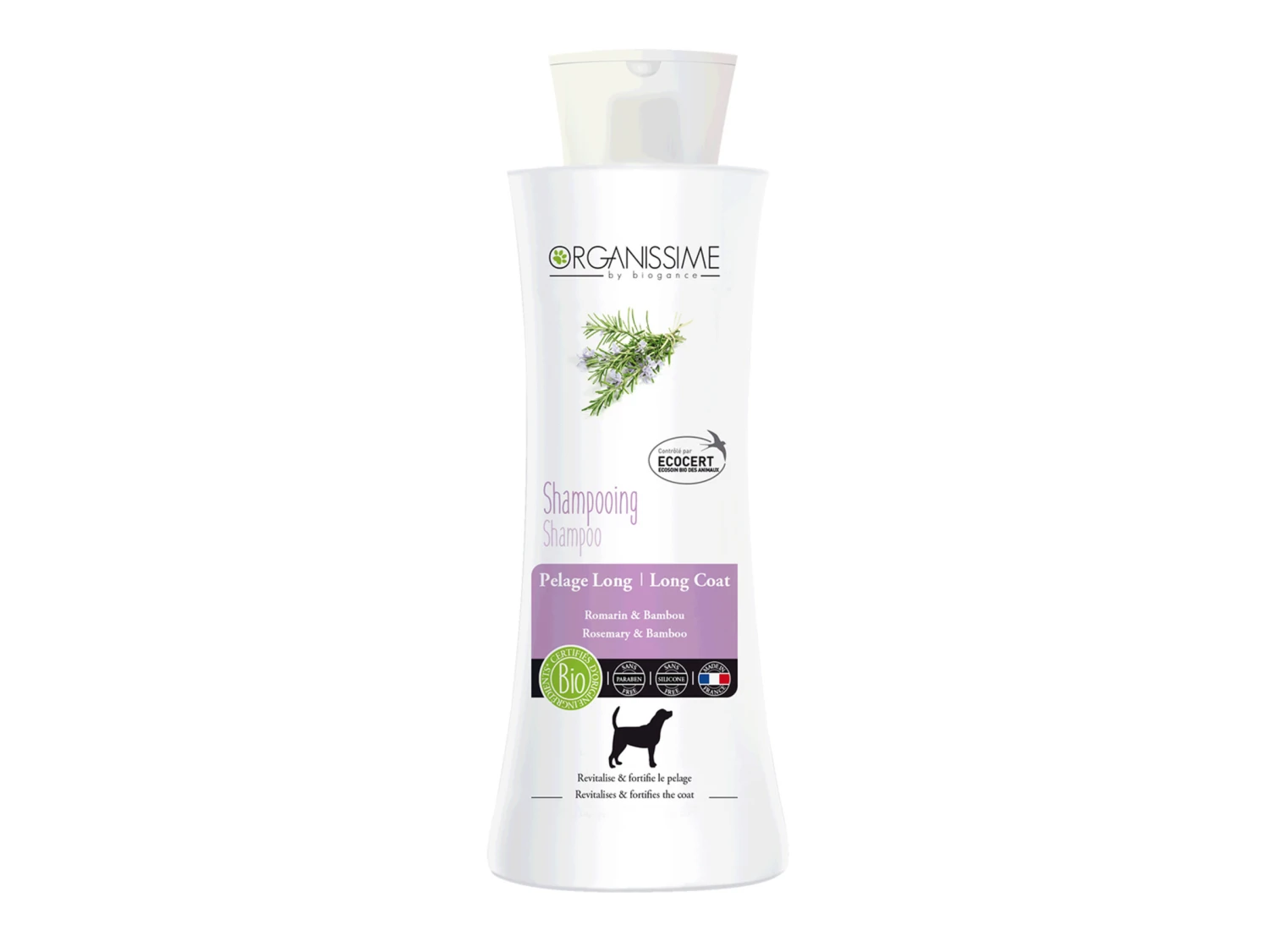 ORGANISSIME Hond Lang Haar Shampoo 250ml 3 ORGANISSIME Hond Lang Haar Shampoo 250ml