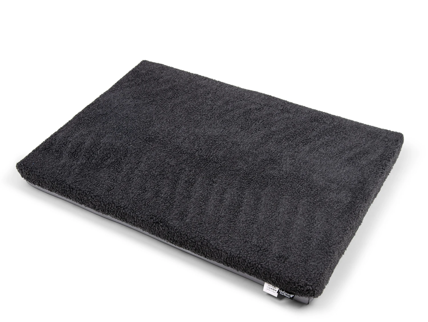 Matras Memory Foam Grijs Pluche 100x70x8cm 3 Matras Memory Foam Grijs Pluche 100x70x8cm