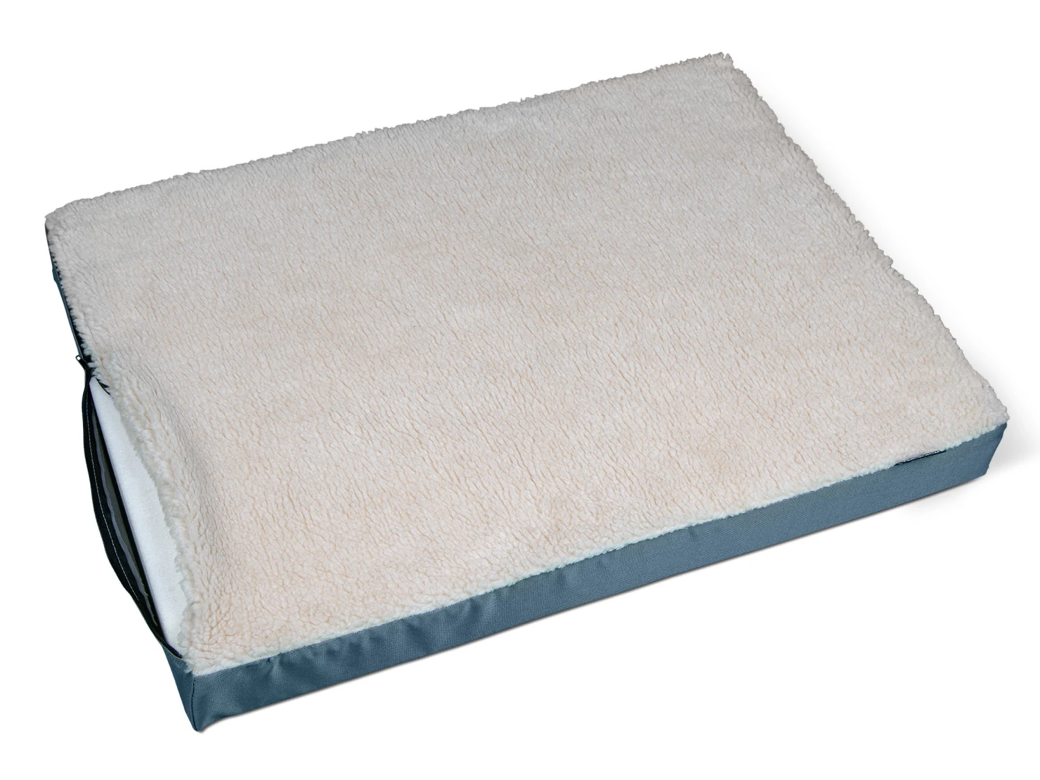 Matras Memory Foam Grijs Pluche 100x70x8cm 5 Matras Memory Foam Grijs Pluche 100x70x8cm - Afbeelding 3