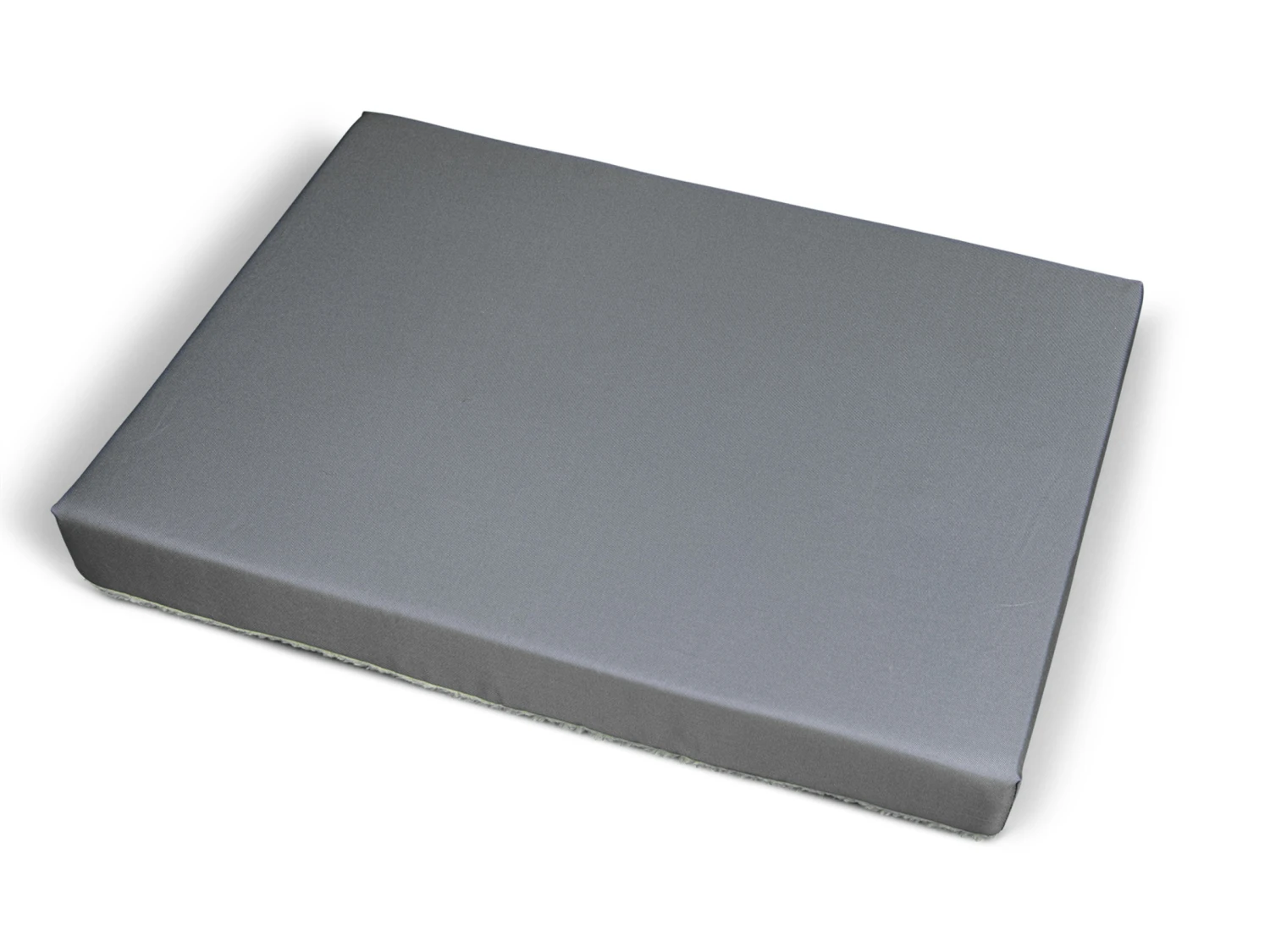 Matras Memory Foam Grijs Pluche 100x70x8cm 4 Matras Memory Foam Grijs Pluche 100x70x8cm - Afbeelding 2