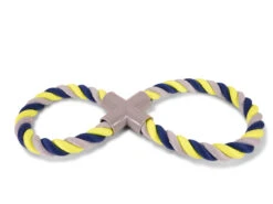 Katoenen Koord 8-vorm Blauw 250g 35cm