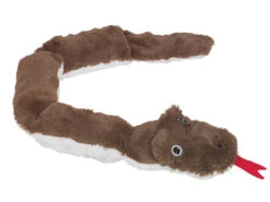 Speelgoed Hond Pluche Sully De Slang Bruin 85cm