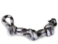 Katoenen Koord 3 Knopen Bruin 600g 60cm