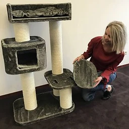 Krabpaal Devon Rex Taupe 8 Krabpaal Devon Rex Taupe - Afbeelding 6