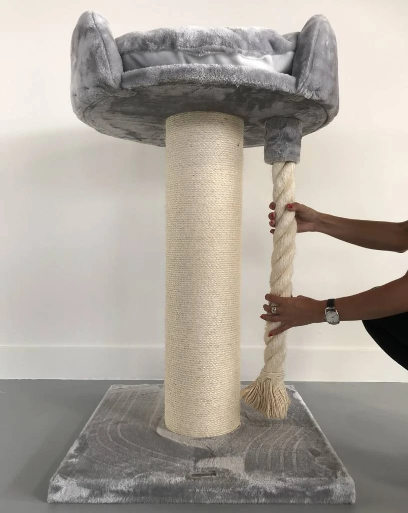 Krabpaal Chartreux Light Grey 7 Krabpaal Chartreux Light Grey - Afbeelding 5