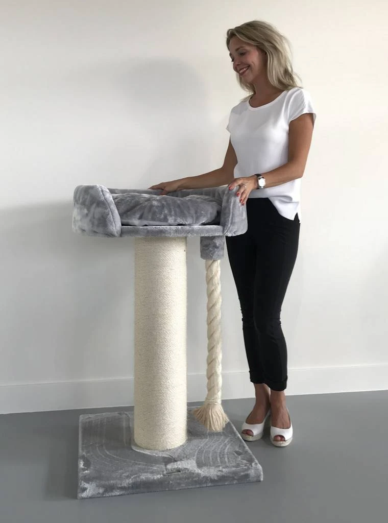 Krabpaal Chartreux Light Grey 3 Krabpaal Chartreux Light Grey